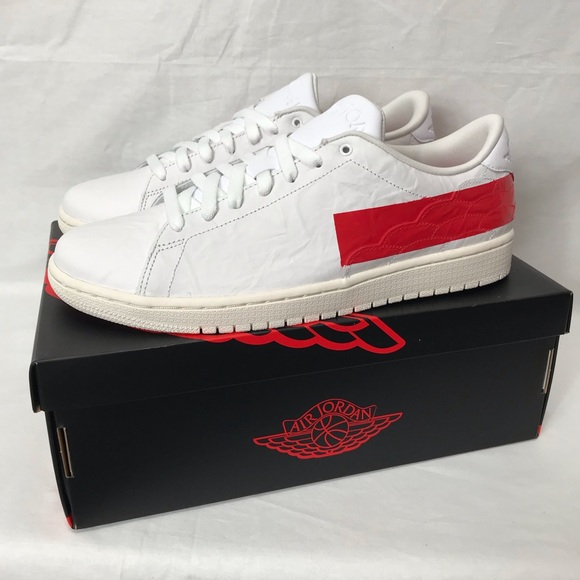 Nike Other - Jordan 1 Centre Court White University Red Size 10